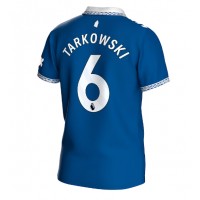Moški Nogometni dresi Everton James Tarkowski #6 Domači 2023-24 Kratek Rokav